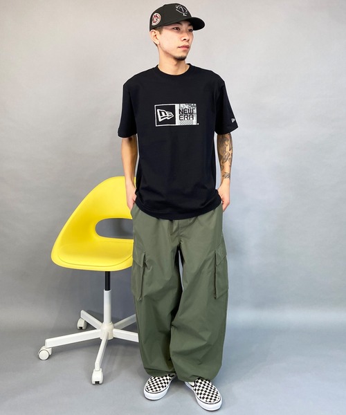 NEW ERA(ニューエラ)の「NEW ERA/ニューエラ 半袖Tシャツ ブランドロゴ 14121889/14121890(Tシャツ/カットソー・メンズ・ブラック/ホワイト・M/L/XL/2XL)」の15枚目の写真