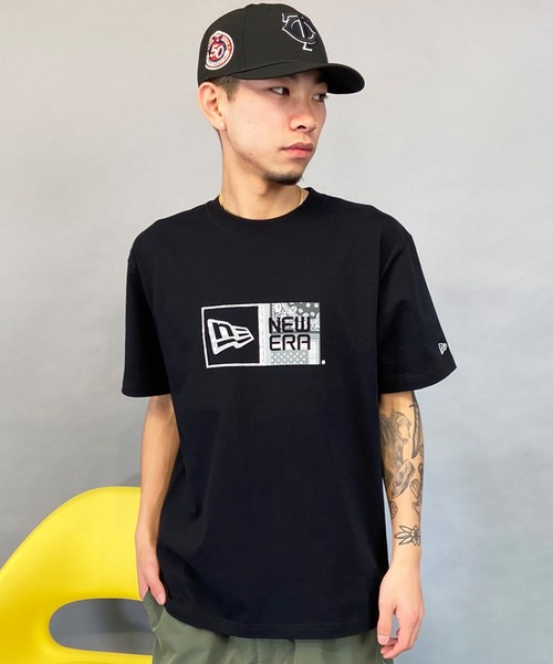 NEW ERA(ニューエラ)の「NEW ERA/ニューエラ 半袖Tシャツ ブランドロゴ 14121889/14121890(Tシャツ/カットソー・メンズ・ブラック/ホワイト・M/L/XL/2XL)」の11枚目の写真