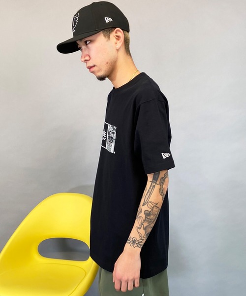 NEW ERA(ニューエラ)の「NEW ERA/ニューエラ 半袖Tシャツ ブランドロゴ 14121889/14121890(Tシャツ/カットソー・メンズ・ブラック/ホワイト・M/L/XL/2XL)」の12枚目の写真