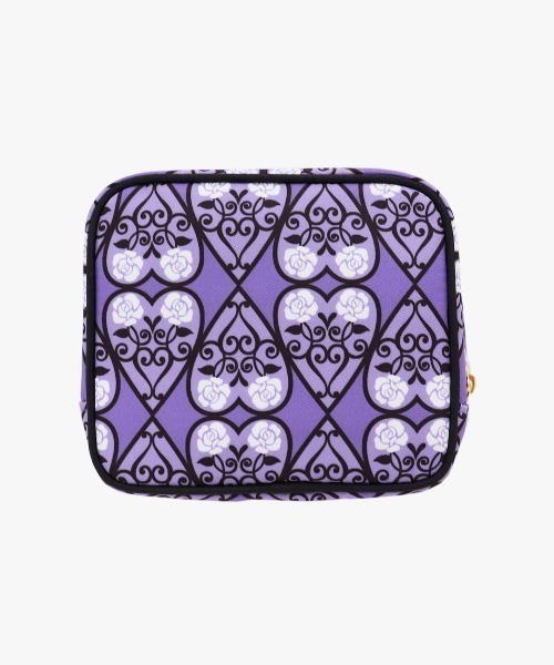 ANNA SUI(アナスイ)の「ハート&ローズ スクエアポーチ(ポーチ・レディース・パープル・FREE)」の5枚目の写真