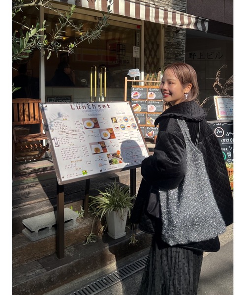 JUMELLE（ジュメロ）の「lu ribbon pierce（ピアス（両耳用）・レディース・シルバー・FREE）」の7枚目の写真