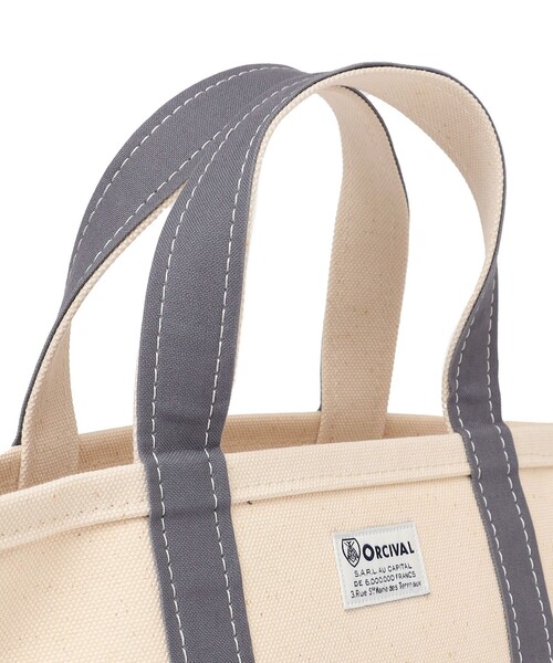 ORCIVAL（オーシバル）の「ORCIVAL: トートバッグ 24SS（トートバッグ・レディース・ベージュ/ライトブルー/グレー・ONE SIZE）」の14枚目の写真