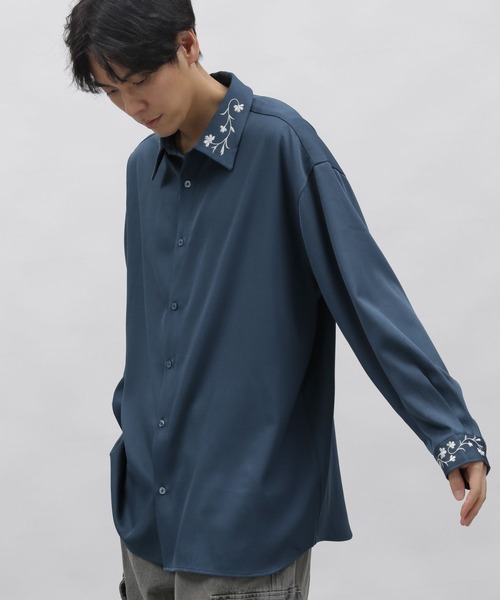 kirikomi 花刺繍 長袖シャツ 楽天市場】セール特価 26％OFFSALE【ビッグ有】錦/にしき【送料