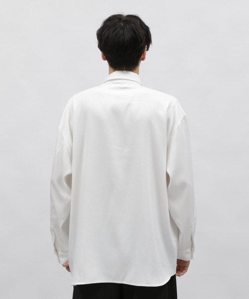 LAKOLE（ラコレ）の「フラワー刺繍長袖シャツ / 106851（シャツ/ブラウス・メンズ・ブルー/ホワイト/ブラック・X-LARGE/LARGE/MEDIUM）」の15枚目の写真