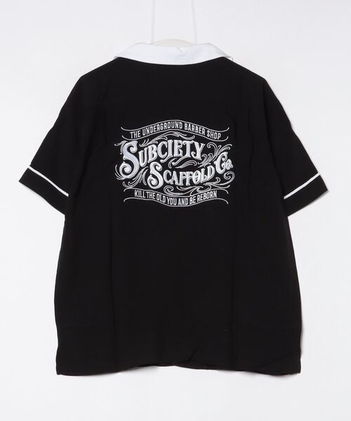 Subciety（サブサエティ）の「BOWLING SHIRT（シャツ/ブラウス・メンズ・ブラック/ホワイト/ネイビー/オレンジ・SMALL/MEDIUM/LARGE/X-LARGE）」の19枚目の写真