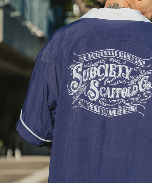 【セール】BOWLING SHIRT（シャツ/ブラウス）｜Subciety（サブサエティ）