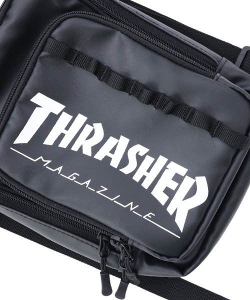 MAISON mou(メゾンムー)の「【THRASHER/スラッシャー】タテミニショルダー(ショルダーバッグ・レディース・ホワイト/ブラック・FREE)」の12枚目の写真