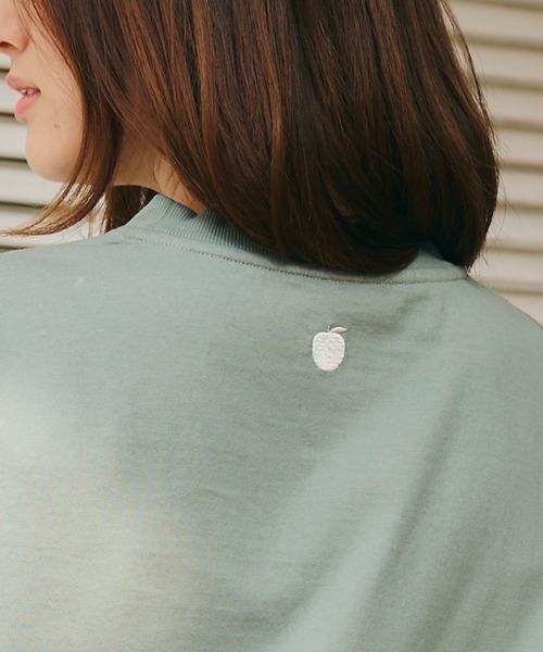 LANTINAM(ランティナム)の「【ユニセックス】Chosen Love ロングTシャツ(Tシャツ/カットソー・レディース・ライトグリーン/オフホワイト・M/L)」の14枚目の写真