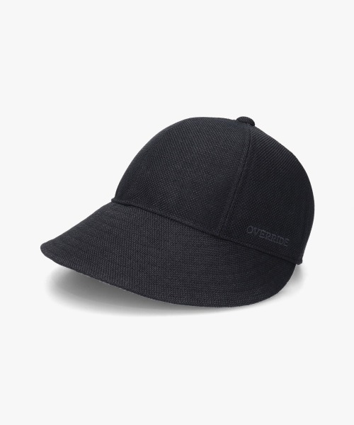 OVERRIDE（オーバーライド）の「OVERRIDE POLYSHEET WIDE CAP SGP / オーバーライド（キャップ・レディース・ブラック/ベージュ/ライトグレー・57~59cm）」の4枚目の写真