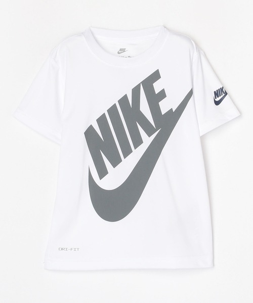 NIKE（ナイキ）の「NIKE NKB FUTURA SHORT SET（Tシャツ/カットソー・キッズ・ネイビー/ブラック・105cm/110cm/115cm/120cm）」の5枚目の写真