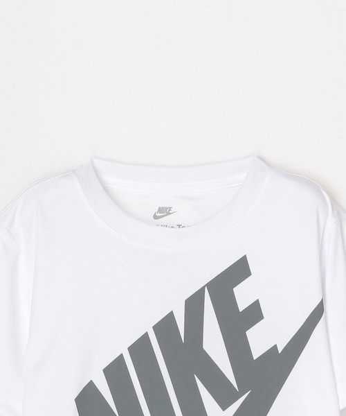 NIKE（ナイキ）の「NIKE NKB FUTURA SHORT SET（Tシャツ/カットソー・キッズ・ネイビー/ブラック・105cm/110cm/115cm/120cm）」の6枚目の写真