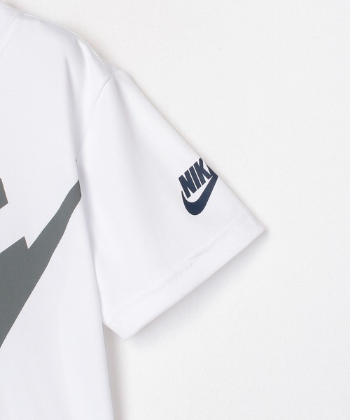 NIKE（ナイキ）の「NIKE NKB FUTURA SHORT SET（Tシャツ/カットソー・キッズ・ネイビー/ブラック・105cm/110cm/115cm/120cm）」の7枚目の写真