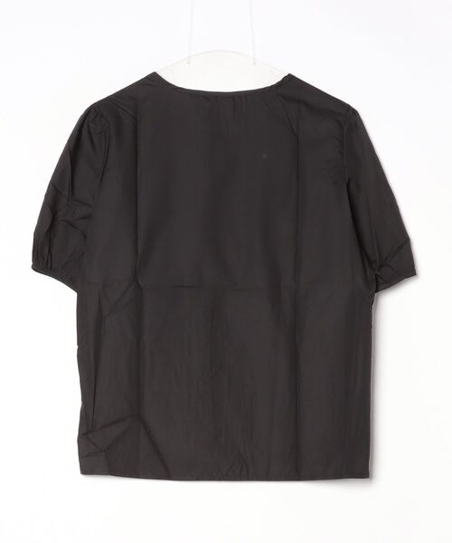 gossip！ロサンゼルス（ゴシップロサンゼルス）の「YUGA　ラウンドネック　パフスリーブシャツ（シャツ/ブラウス・レディース・ブラック/ホワイト・FREE）」の12枚目の写真