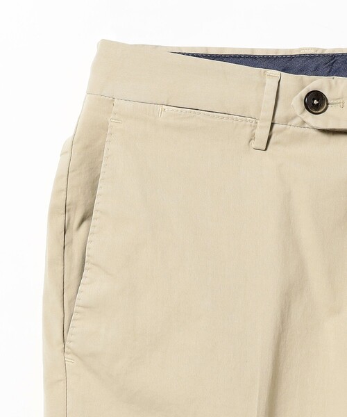 BEAMS F(ビームスエフ)の「PT TORINO × BEAMS F / 別注 ストレッチ コットンツイル ノープリーツ スラックス(スラックス・メンズ・ホワイト/グレー/ベージュ・50/48/46/44)」の9枚目の写真