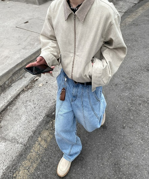 3rdSpring(サードスプリング)の「HOLY IN CODE No.0039 wave pattern denim PT(デニムパンツ・メンズ・ブラック/ブルー・LARGE/MEDIUM/SMALL)」の21枚目の写真