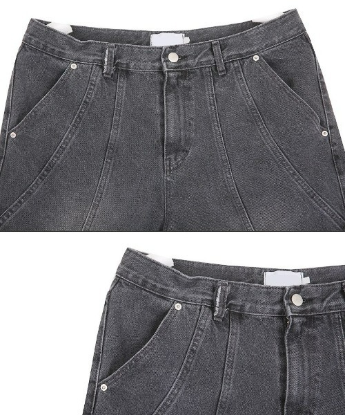 3rdSpring(サードスプリング)の「HOLY IN CODE No.0039 wave pattern denim PT(デニムパンツ・メンズ・ブラック/ブルー・LARGE/MEDIUM/SMALL)」の6枚目の写真