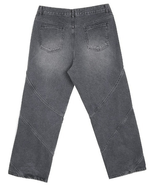 3rdSpring(サードスプリング)の「HOLY IN CODE No.0039 wave pattern denim PT(デニムパンツ・メンズ・ブラック/ブルー・LARGE/MEDIUM/SMALL)」の5枚目の写真