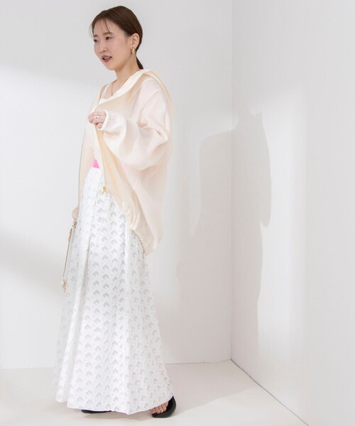 Rie Miller(リエミラー)の「ウォッシャブルシアーパーカー Rie Miller(リエミラー)の「ウォッシャブルシアーパーカー