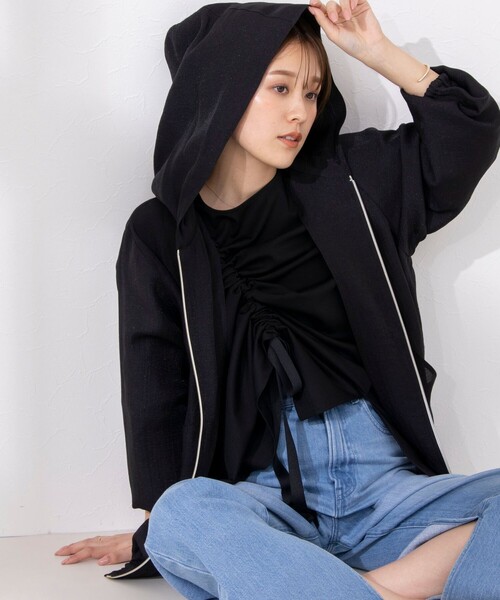 Rie Miller（リエミラー）の「ウォッシャブルシアーパーカー