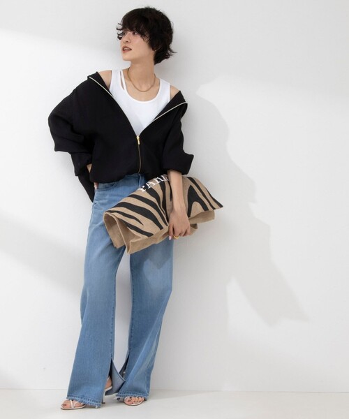Rie Miller（リエミラー）の「ウォッシャブルシアーパーカー