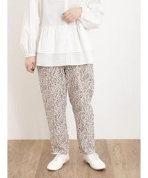 Samansa Mos2 | 【Lサイズ / WEB限定】柄アソートテーパードパンツ(その他パンツ)