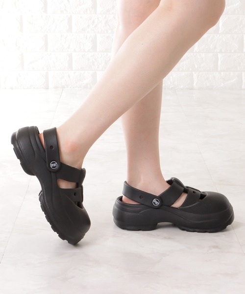 セール】2WAY バックストラップ付き EVA クロッグサンダル
