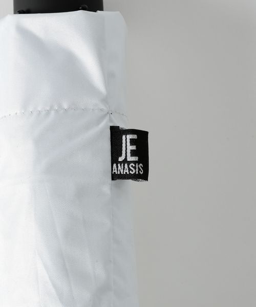 JEANASIS（ジーナシス）の「アメハレケンヨウヒガサ/105278（折りたたみ傘・レディース・ホワイト系その他/ブラック系その他・FREE）」の7枚目の写真