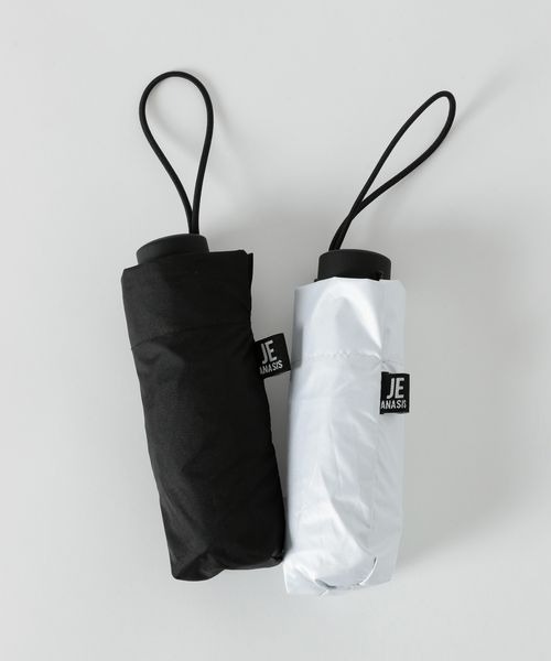 JEANASIS（ジーナシス）の「アメハレケンヨウヒガサ/105278（折りたたみ傘・レディース・ホワイト系その他/ブラック系その他・FREE）」の4枚目の写真