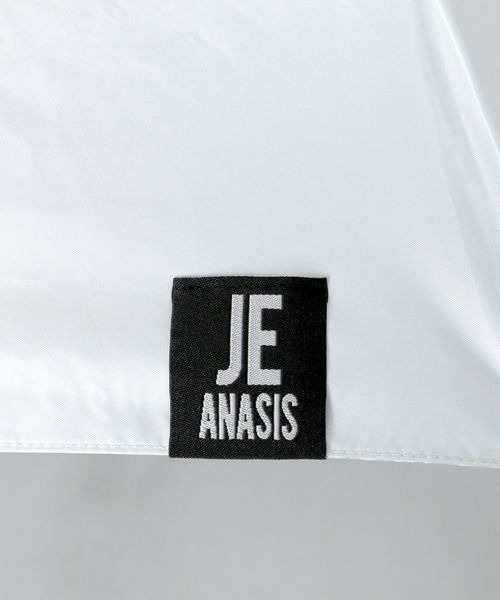 JEANASIS（ジーナシス）の「アメハレケンヨウヒガサ/105278（折りたたみ傘・レディース・ホワイト系その他/ブラック系その他・FREE）」の13枚目の写真