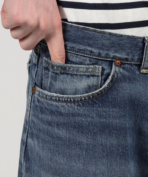 Lee(リー)の「【別注】Lee コットンカシミヤ デニムパンツ(デニムパンツ・メンズ・ダークブルー・32/31/30/29)」の8枚目の写真