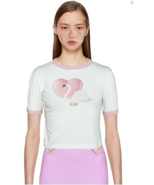 L.H.P(エルエイチピー)の「2113STUDIO/イイルイルサムスタジオ/Short sleeve tshits Ep8 No.6(Tシャツ/カットソー・レディース・ホワイト・F)」の1枚目の写真