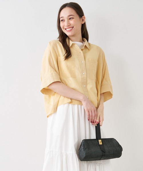 MICA&DEAL（マイカ＆ディール）の「コットンシアーオーバーサイズ 
