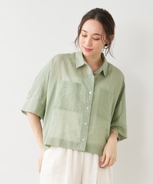 MICA&DEAL | コットンシアーオーバーサイズシャツ(シャツ/ブラウス)