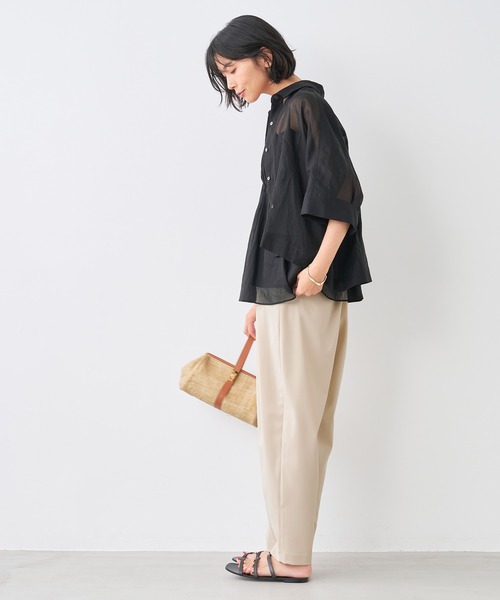 MICA&DEAL（マイカ＆ディール）の「コットンシアーオーバーサイズ 