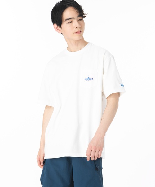 NEW ERA(ニューエラ)の「ニューエラ 韓国企画 半袖Tシャツ キャンピングベア(Tシャツ/カットソー・メンズ・ブラック/ホワイト・S/M/L/XL/XXL)」の4枚目の写真