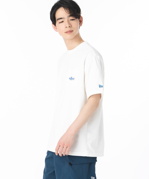 NEW ERA(ニューエラ)の「ニューエラ 韓国企画 半袖Tシャツ キャンピングベア(Tシャツ/カットソー・メンズ・ブラック/ホワイト・S/M/L/XL/XXL)」の5枚目の写真