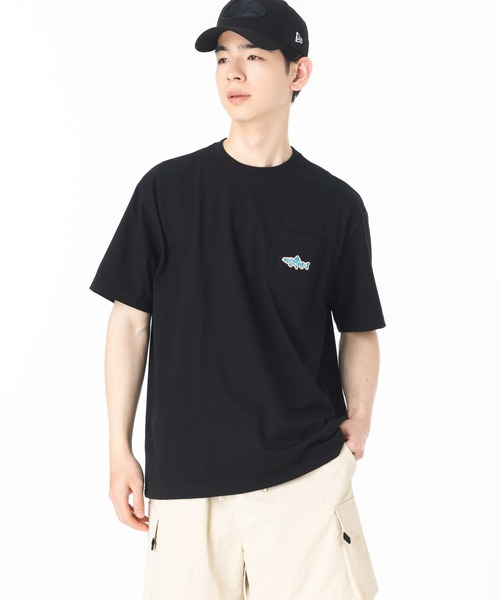 NEW ERA(ニューエラ)の「ニューエラ 韓国企画 半袖Tシャツ キャンピングベア(Tシャツ/カットソー・メンズ・ブラック/ホワイト・S/M/L/XL/XXL)」の9枚目の写真