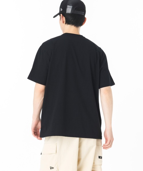 NEW ERA(ニューエラ)の「ニューエラ 韓国企画 半袖Tシャツ キャンピングベア(Tシャツ/カットソー・メンズ・ブラック/ホワイト・S/M/L/XL/XXL)」の12枚目の写真