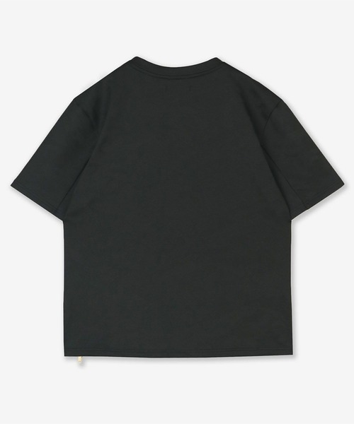 junhashimoto(ジュンハシモト)の「JERSEY CREW -EMBOSS CAMO-(Tシャツ/カットソー・メンズ・ネイビー/ライトカーキ/ブラック・3/4/5/2)」の16枚目の写真