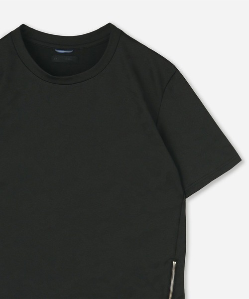 junhashimoto(ジュンハシモト)の「JERSEY CREW -EMBOSS CAMO-(Tシャツ/カットソー・メンズ・ネイビー/ライトカーキ/ブラック・3/4/5/2)」の5枚目の写真