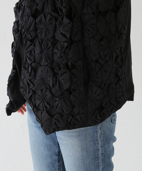 Rei様　24SS♡crinkle cotton beannag gillet Rei様 24SS♡crinkle cotton beannag gillet - メルカリ