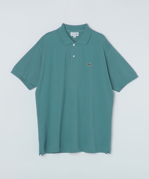 SHIPS(シップス)の「LACOSTE: L.12.12 POLO SHIRT(Tシャツ/カットソー・メンズ・ネイビー/ホワイト/ベビーピンク/ブラック/ダークグリーン・4/5/3/2)」の3枚目の写真