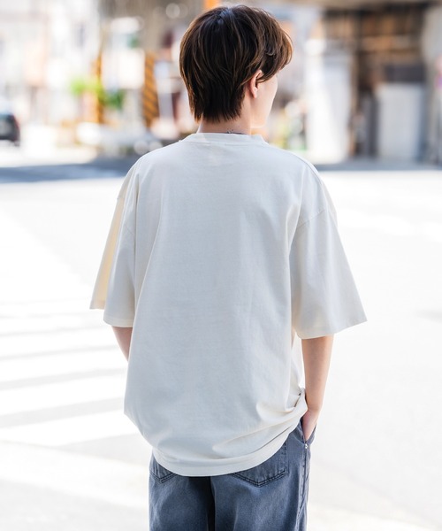 SIDEWAY STANCE(サイドウェイスタンス)の「【SIDEWAY STANCE】ピグメント加工 プリント 半袖Tシャツ(Tシャツ/カットソー・メンズ・ホワイト/レッド系1/レッド系/ブラック系2/ブラック系1/ブラック系/ホワイト系2/ホワイト系1/ホワイト系/ブラック・SMALL/MEDIUM/LARGE/X-LARGE)」の20枚目の写真