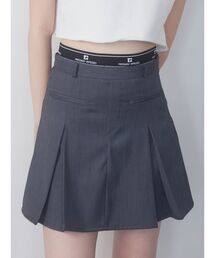 EMODA | ジャガードプリーツミニスカート(スカート)