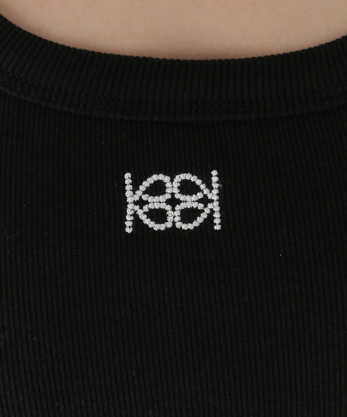 JOINT WORKS（ジョイントワークス）の「KIJUN Square-Neck Rib Tank Top 24SSW22 0A/B/C/ D（タンクトップ・レディース・グリーン/ホワイト/ブラック/オレンジ・SMALL）」の20枚目の写真
