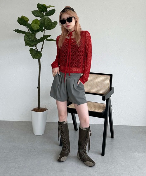 売れ筋商品|||フェールラーベン カットソー トップス レディース Abisko Wool Fox Shirt - Women's Chalk Rose/Port AMBIDEX Store 〇ブロード・レースBIG付け襟(F シロ): CHILD WOMAN