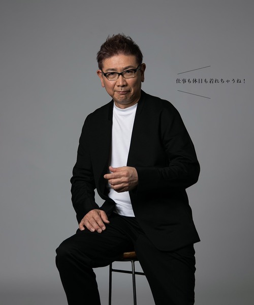 WHITE JOOLA（ホワイトジョーラ）の「【着るだけで垢抜ける！】ユニセックス！洗濯機OK！UVカット！接触冷感！速乾！耐久性！オール日本・岐阜製towashiセットアップスーツ（スーツスカート・メンズ・ブラック/ベージュ・S/M/L/LL）」の17枚目の写真