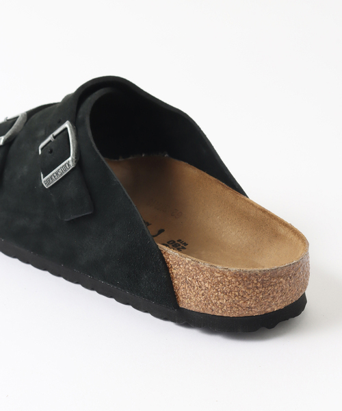 BIRKENSTOCK（ビルケンシュトック）の「BIRKENSTOCK (ビルケンシュトック) ZURICH BLACK SUEDE 1025060（サンダル・メンズ・ブラック・43/44/41/42）」の13枚目の写真