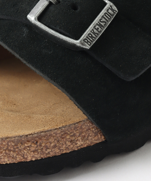 BIRKENSTOCK（ビルケンシュトック）の「BIRKENSTOCK (ビルケンシュトック) ZURICH BLACK SUEDE 1025060（サンダル・メンズ・ブラック・43/44/41/42）」の9枚目の写真