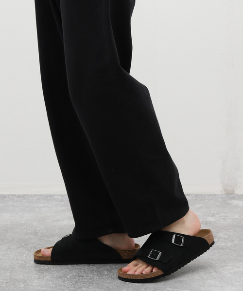 BIRKENSTOCK（ビルケンシュトック）の「BIRKENSTOCK (ビルケンシュトック) ZURICH BLACK SUEDE 1025060（サンダル・メンズ・ブラック・43/44/41/42）」の3枚目の写真